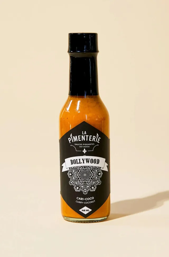 la-pimenterie-bollywood-sauce-piquante-artisanale-habanero-bhut-jolokia-cari-mad image 1