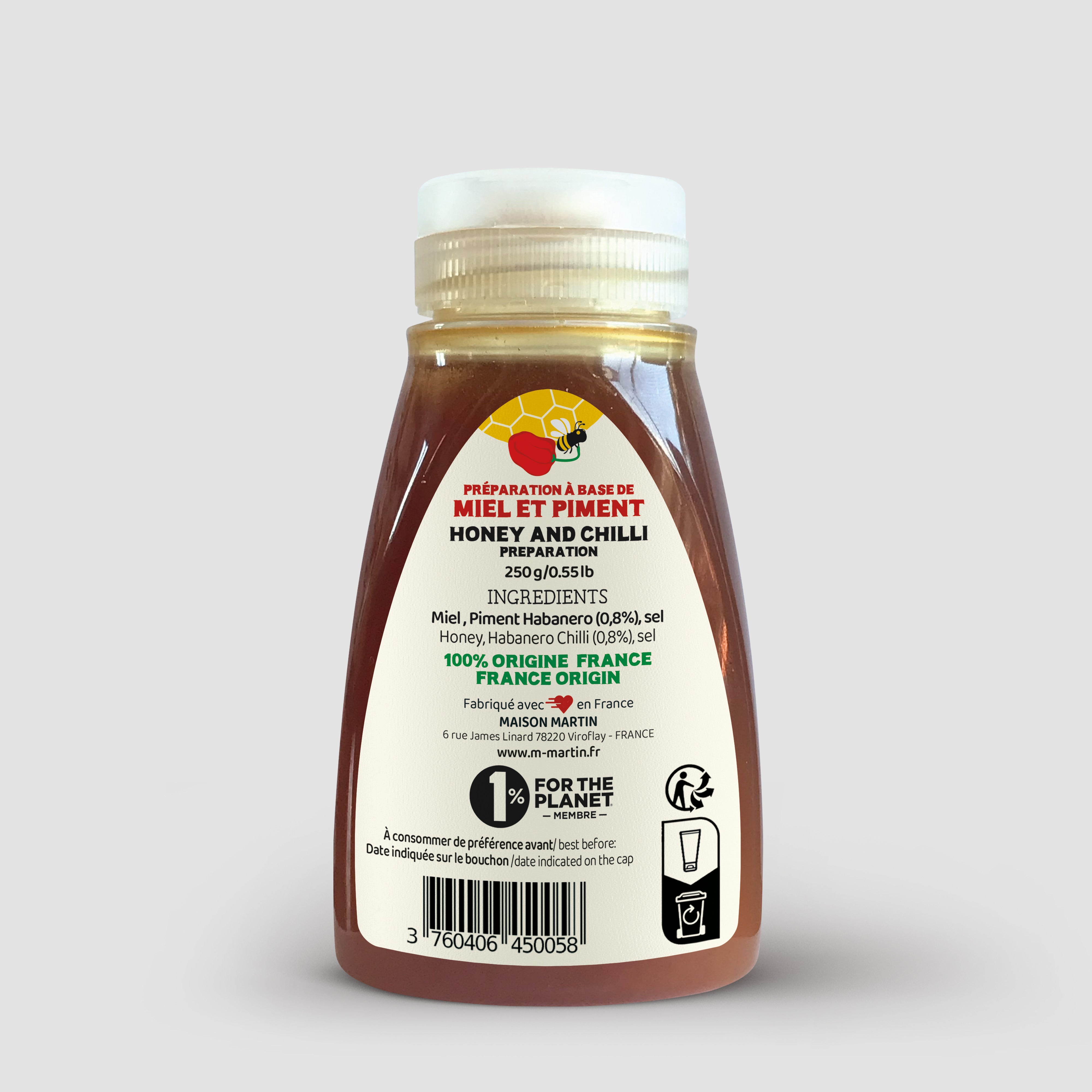 maison-martin-miel-au-piment-habanero-miel-piquant-artisanal image 2