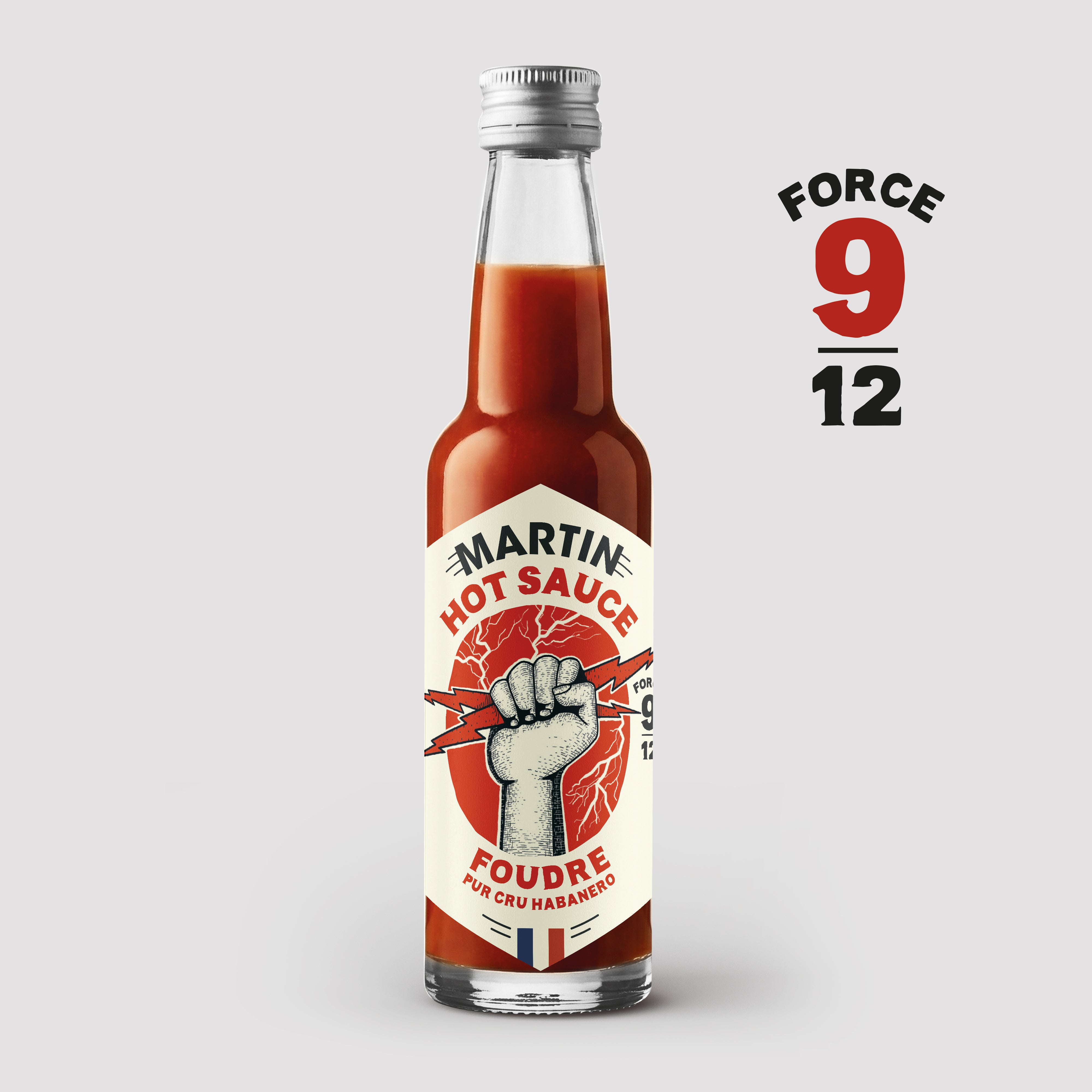 maison-martin-foudre-sauce-piment-e-habanero-rouge-force-9-12 image 1