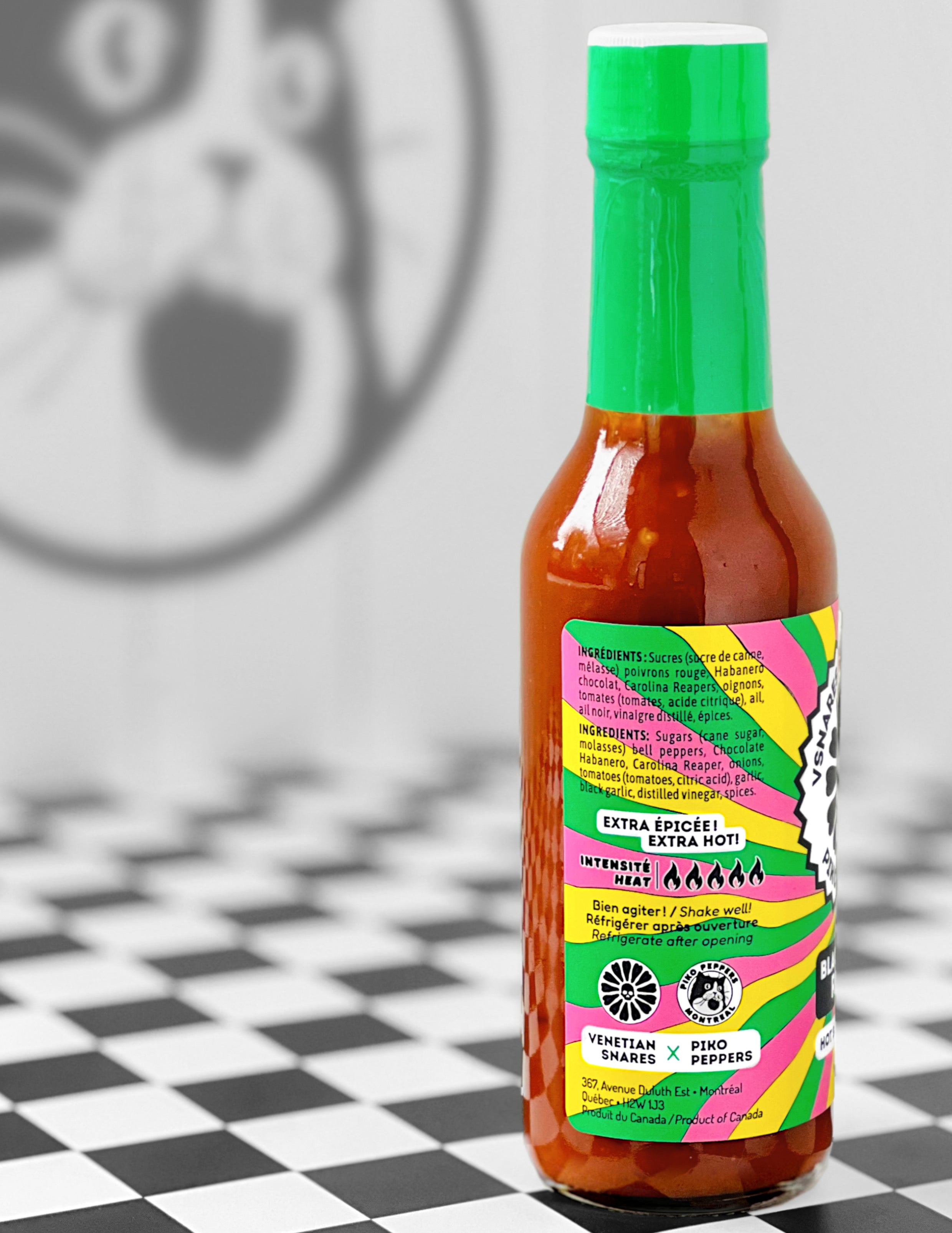 piko-peppers-sauce-sp-ciale-vsnares-sauce-piquante-ail-noir-reaper image 3