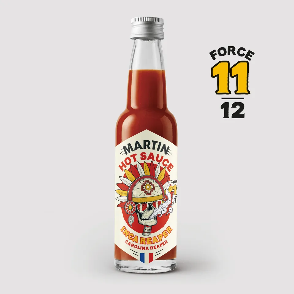 maison-martin-inca-reaper-sauce-piquante-carolina-reaper-force-11-12 image 1