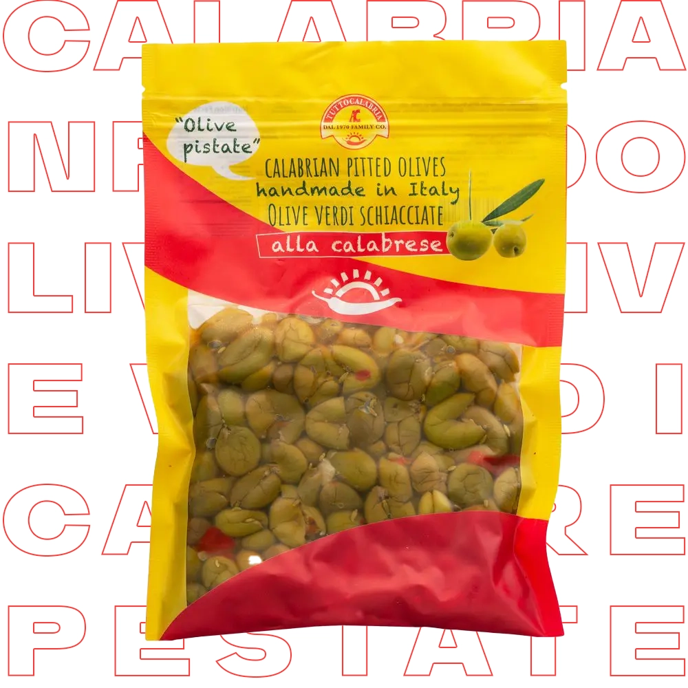 tuttocalabria-olive-verdi-pistate-olives-vertes-cras-es-assaisonn-es image 1