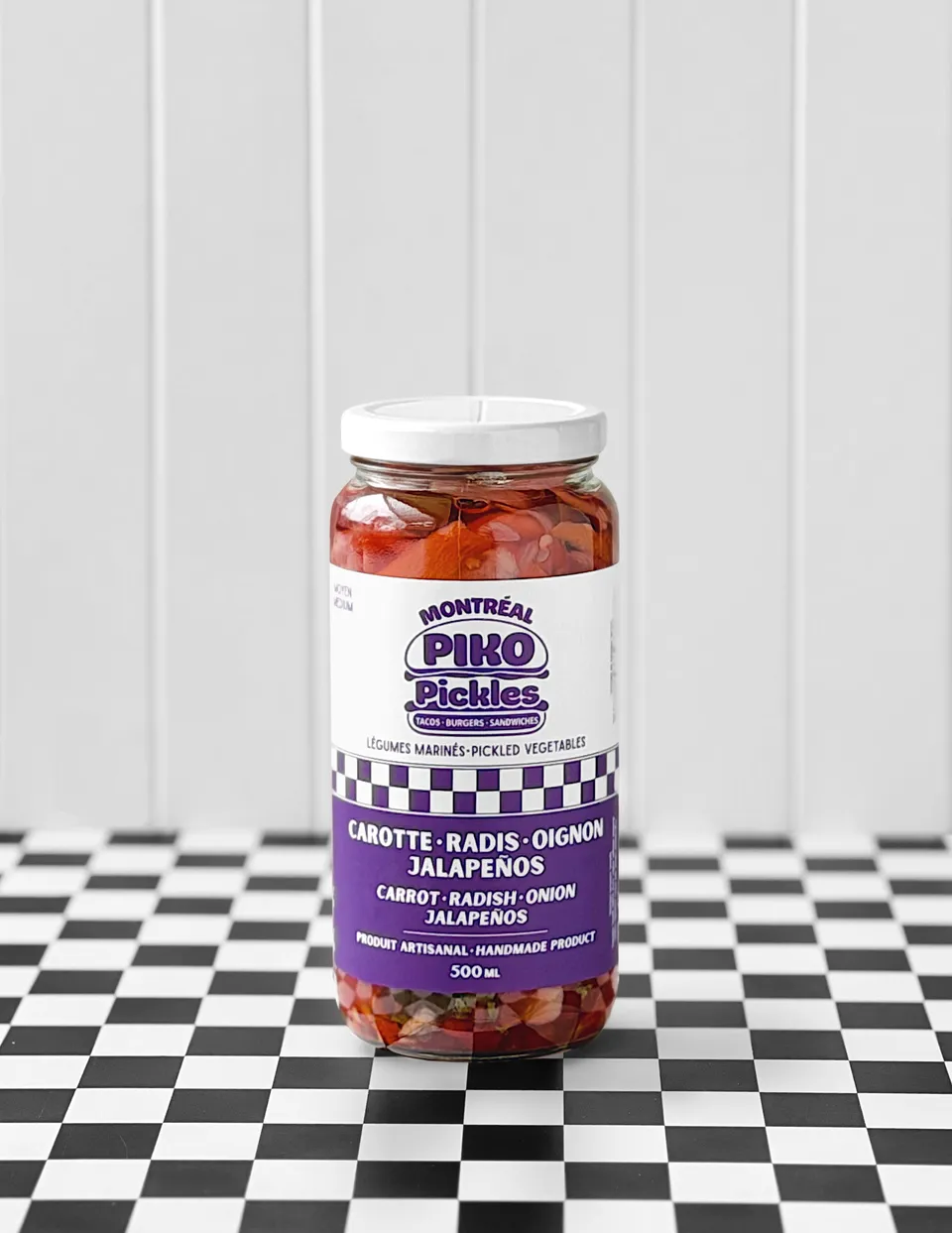 piko-peppers-piko-pickles-m-lange-pour-tacos-carottes-oignons-rouges-et-jalape-o image 1