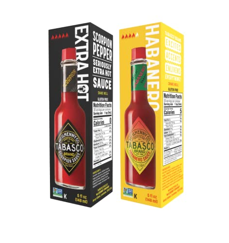 tabasco-duo-2-x-148-ml-scorpion-sauce-habanero-sauce-extra-fortes image 8