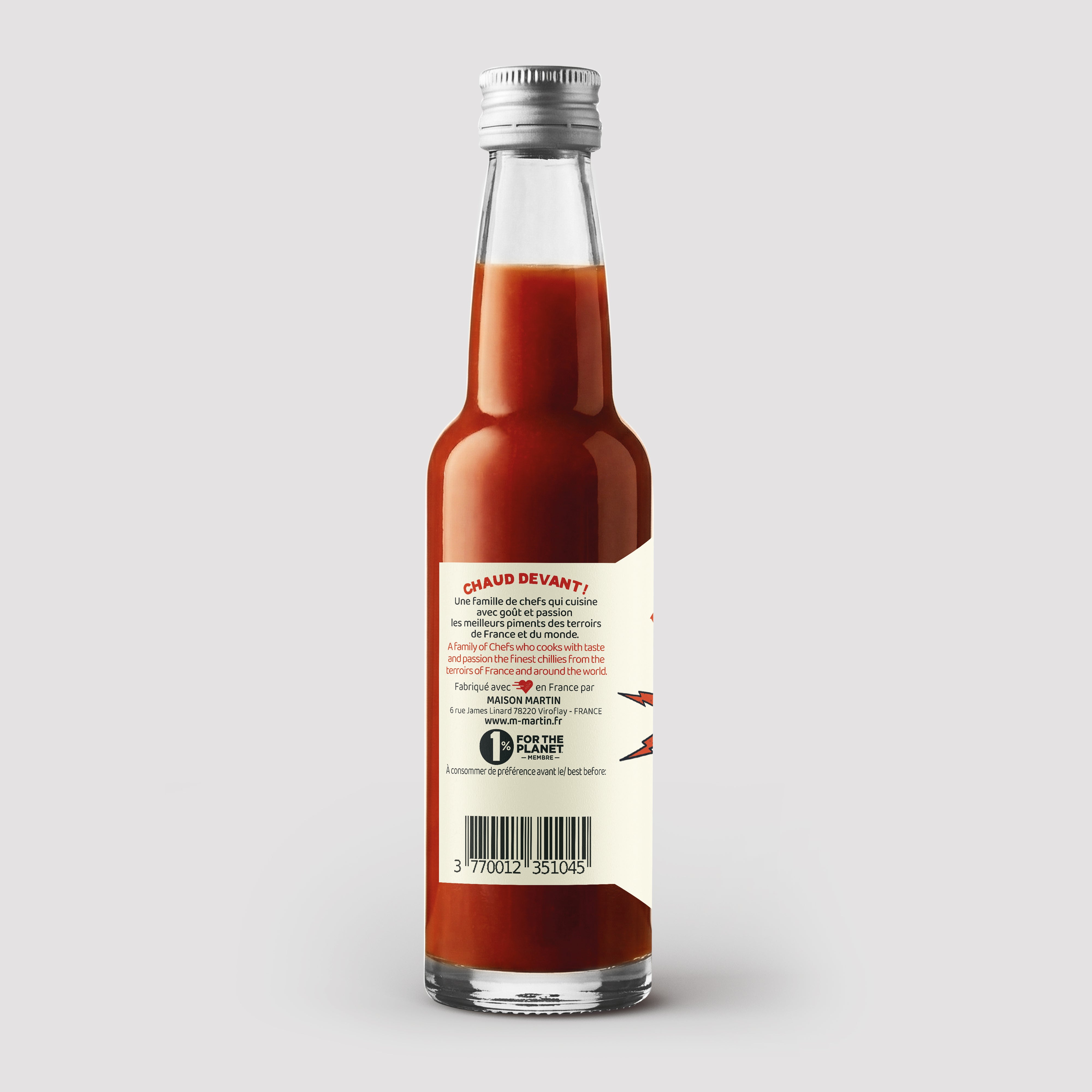maison-martin-foudre-sauce-piment-e-habanero-rouge-force-9-12 image 3