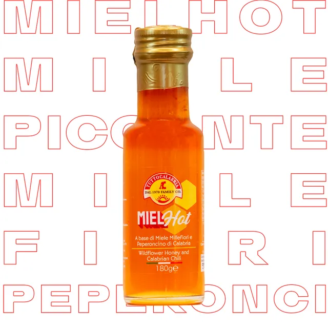 tuttocalabria-mielhot-miel-piquant-au-piment-calabrais-miel-millefiori image 1