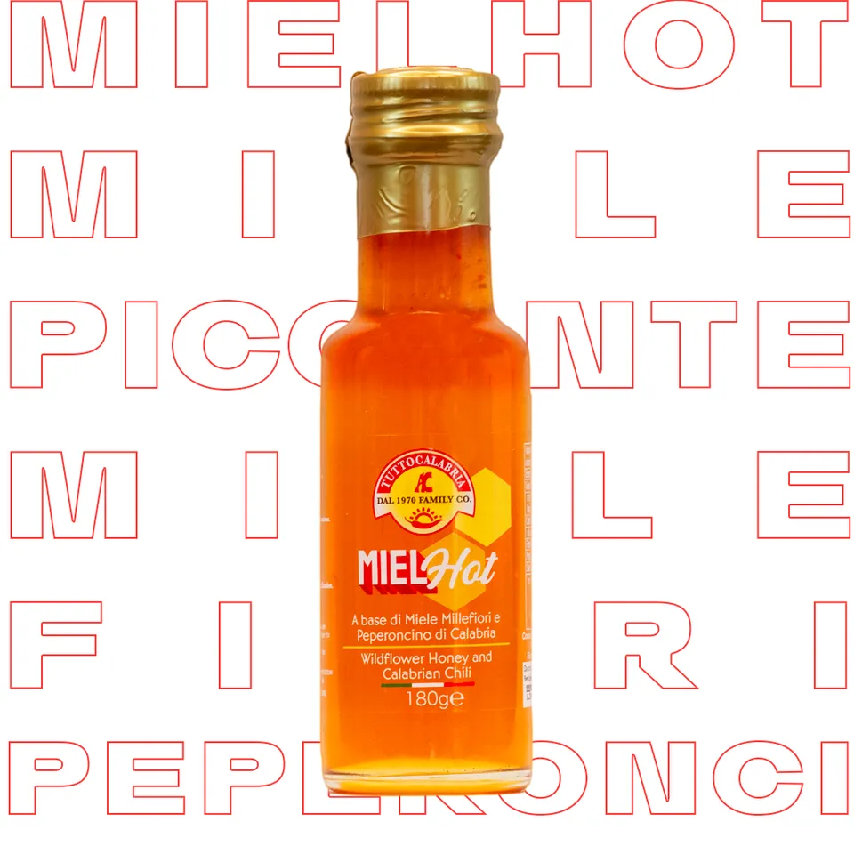 tuttocalabria-mielhot-miel-piquant-au-piment-calabrais-miel-millefiori image 1