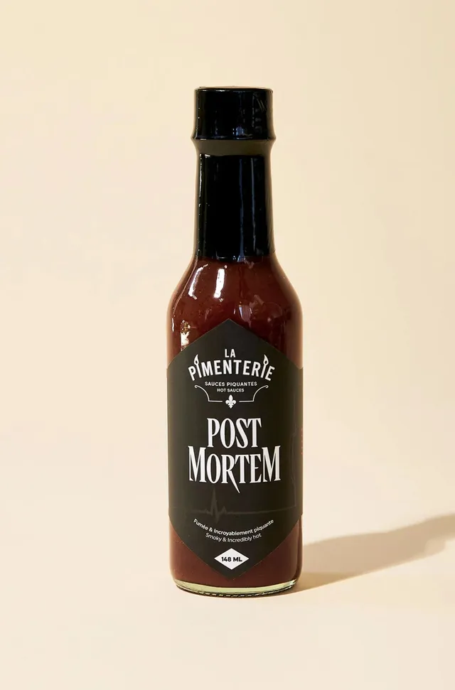 la-pimenterie-post-mortem-sauce-extra-forte-fum-e image 1
