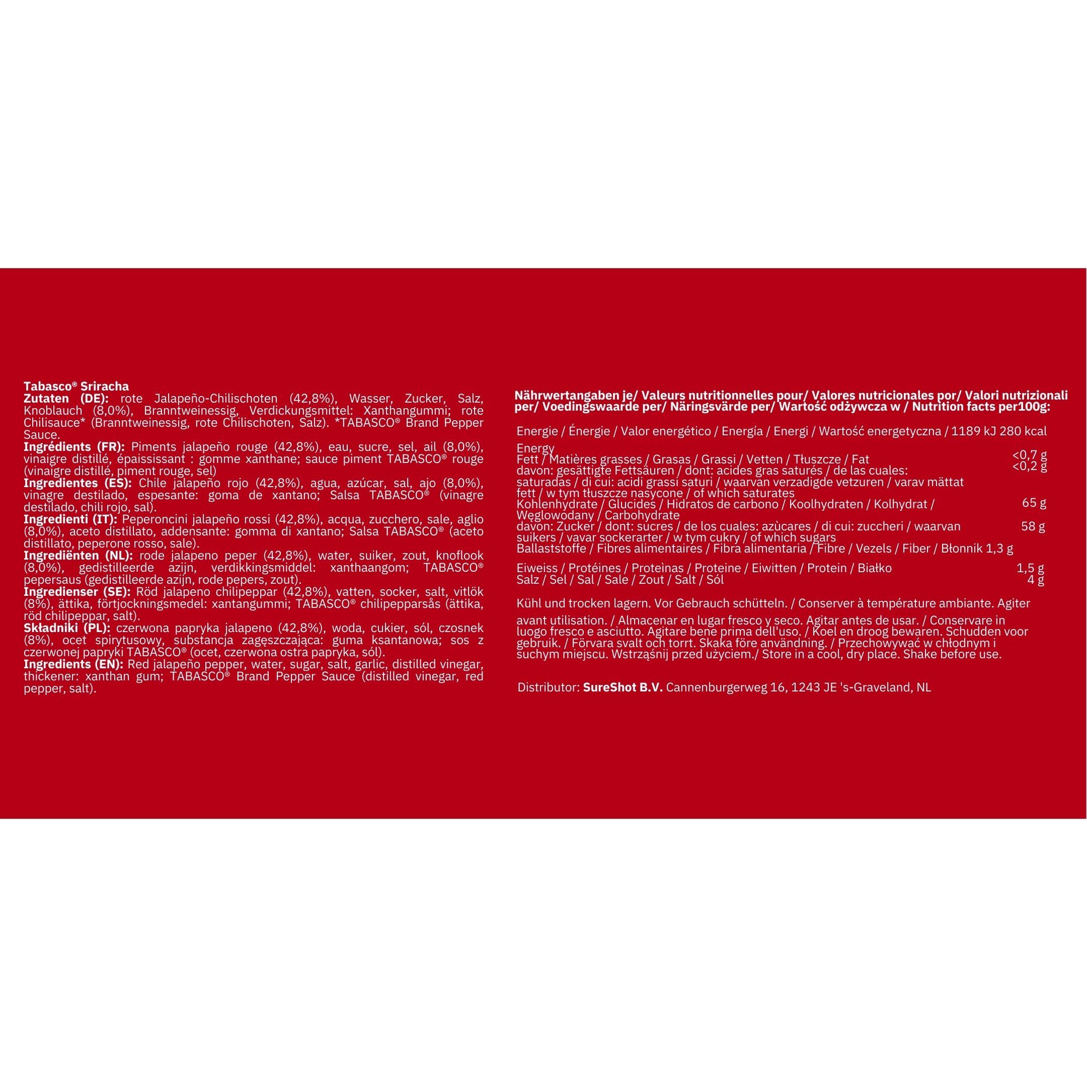 tabasco-sriracha-caddy-6-set-de-6-bouteilles-squeeze-de-sauce-sriracha-tabasco-2 image 5