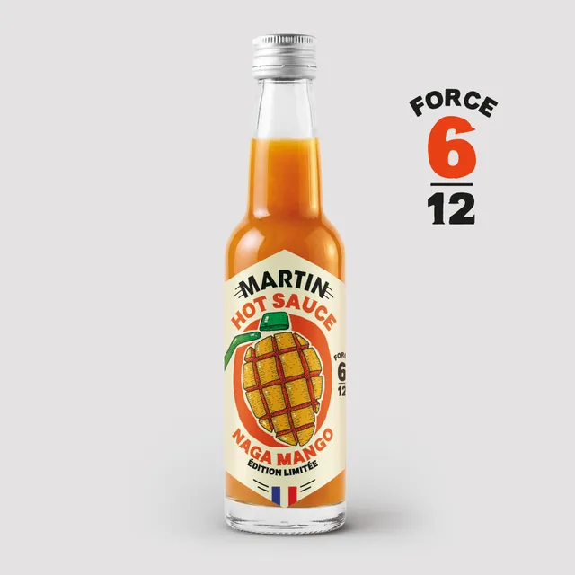 maison-martin-naga-mango-sauce-piment-e-naga-et-mangue-force-6-12 image 1