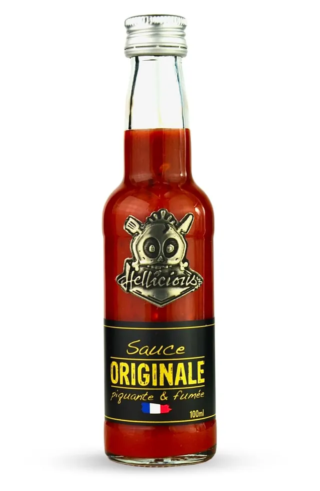 hellicious-sauce-originale-chipotle-fum-e-sauce-piquante-fran-aise-100-ml image 1