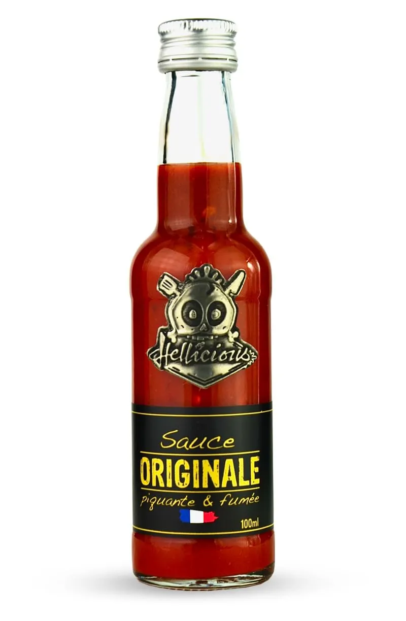 hellicious-sauce-originale-chipotle-fum-e-sauce-piquante-fran-aise-100-ml image 1