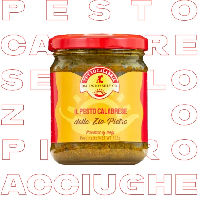tuttocalabria-pesto-calabrese-con-acciughe-pesto-calabrais-aux-anchois image 1