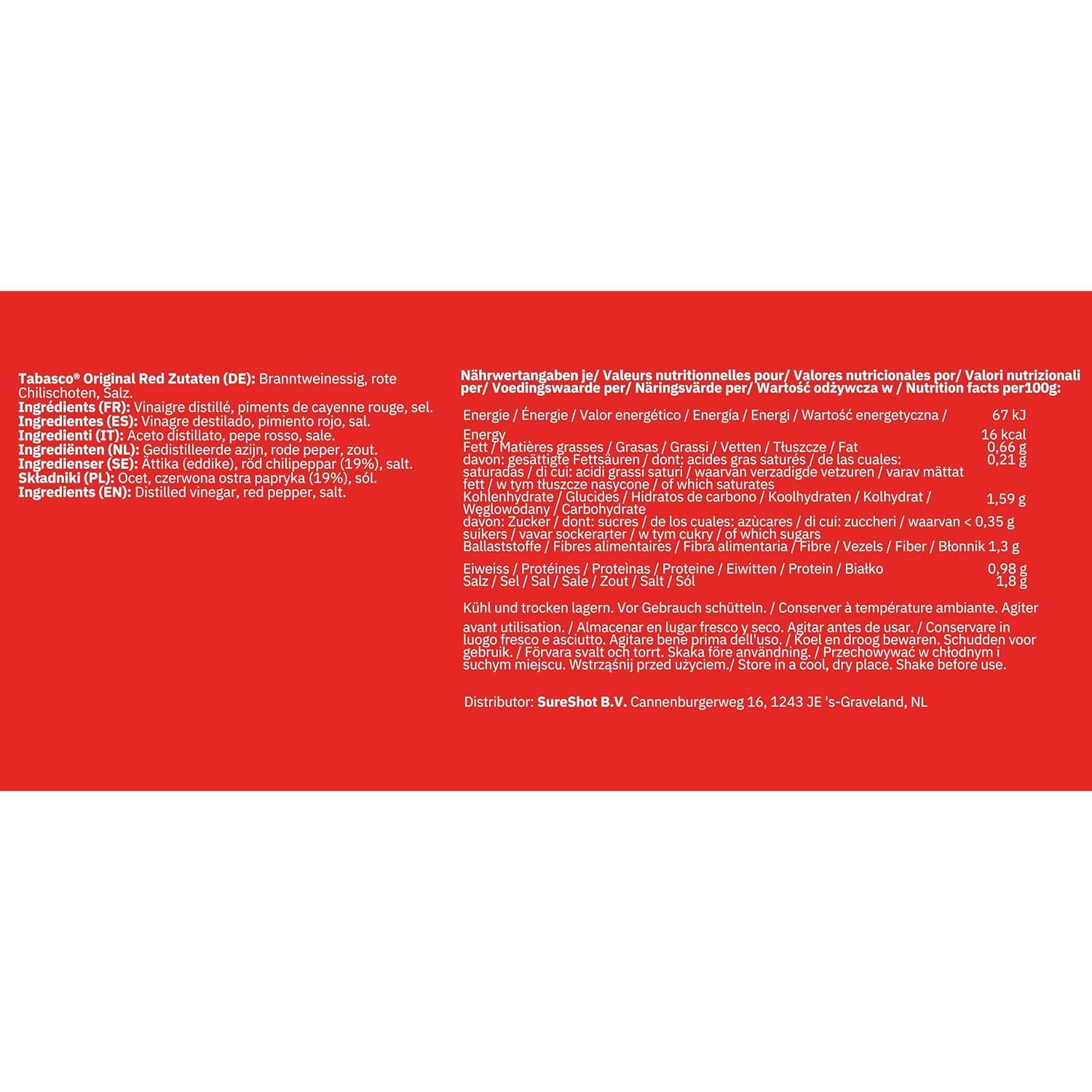 tabasco-sauce-original-red-pepper-lot-2-x-350-ml image 2