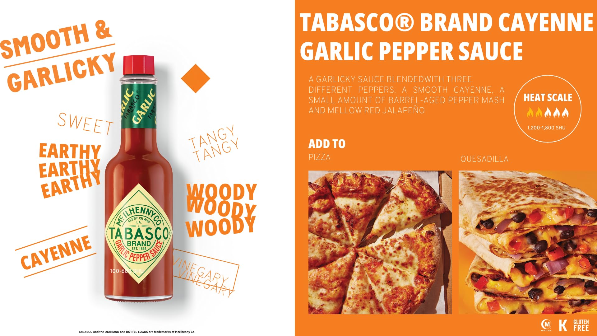 tabasco-garlic-cayenne-sauce-lot-12-x-60-ml-douce-l-ail image 6