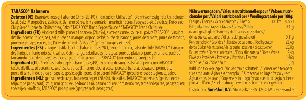 tabasco-duo-intense-2-x-60-ml-scorpion-habanero-sauce-piquante image 5