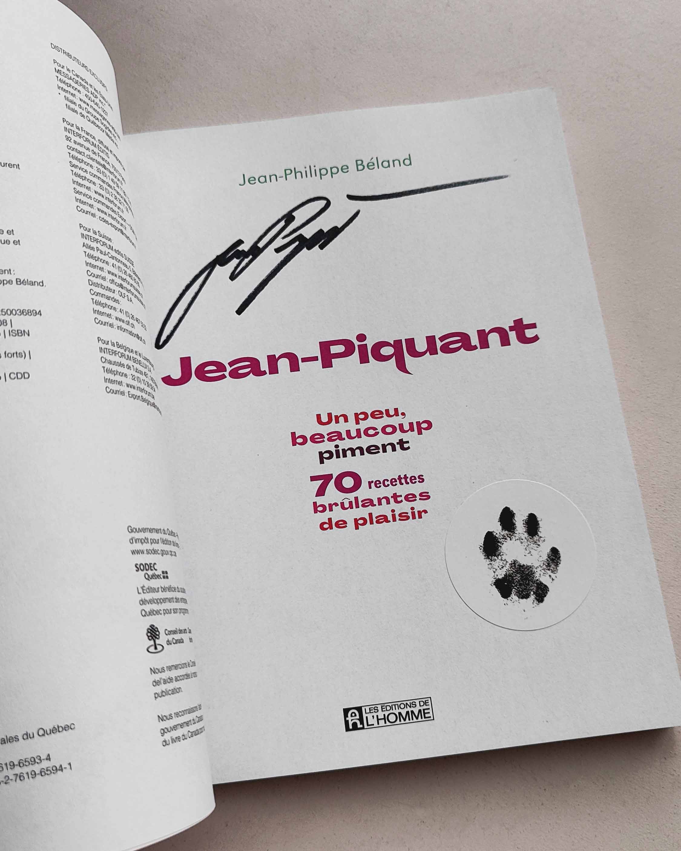 la-pimenterie-70-recettes-br-lantes-livre-jean-piquant-dition-limit-e image 3