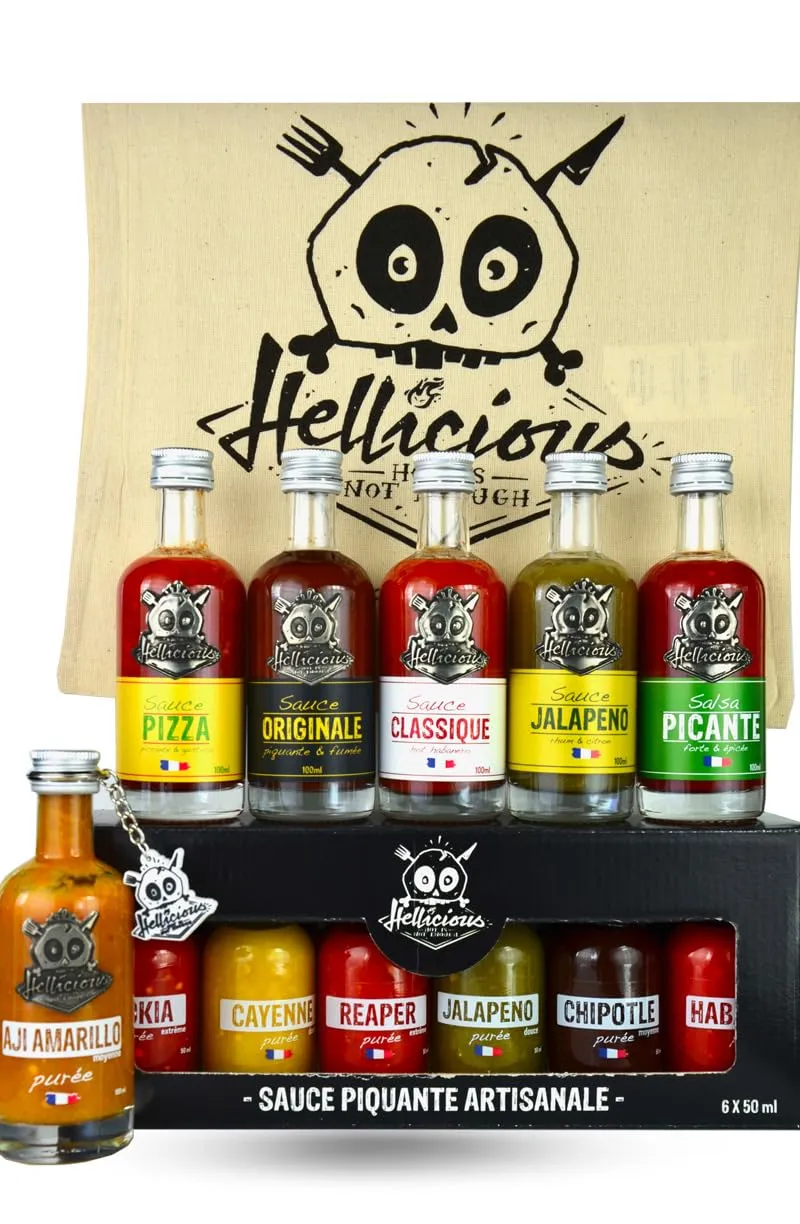 hellicious-int-gral-coffret-12-sauces-piquantes-fran-aises-artisanales image 1