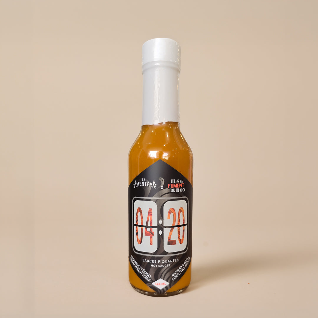 la-pimenterie-4-20-sauce-piquante-artisanale-fum-e-barbecue-rable-collaboration image 1