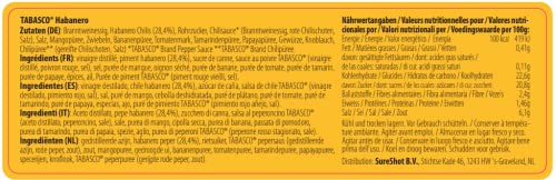 tabasco-duo-2-x-148-ml-scorpion-sauce-habanero-sauce-extra-fortes image 7