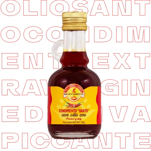 tuttocalabria-condimento-santo-huile-d-olive-extra-vierge-au-piment-calabrais image 1