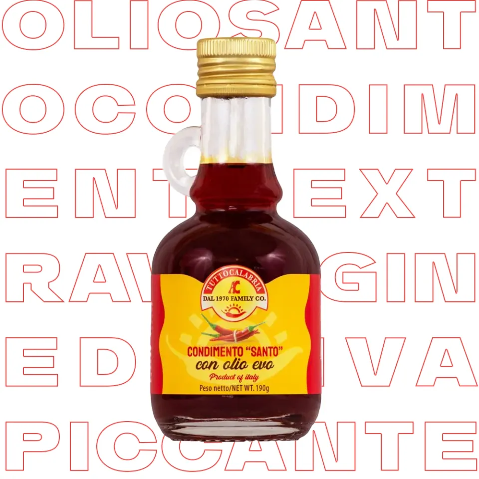 tuttocalabria-condimento-santo-huile-d-olive-extra-vierge-au-piment-calabrais image 1
