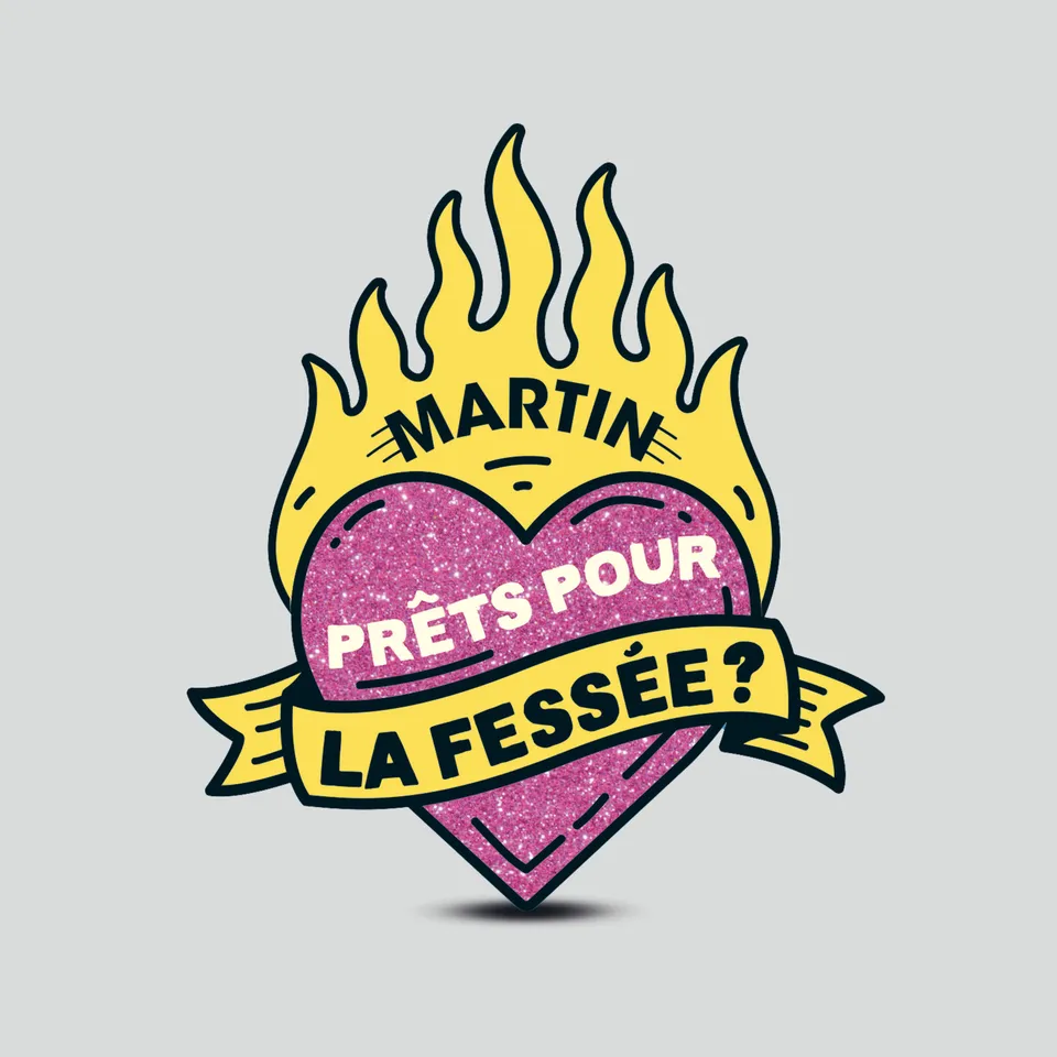 maison-martin-sticker-la-fess-e-90x100mm-autocollant-collector image 1
