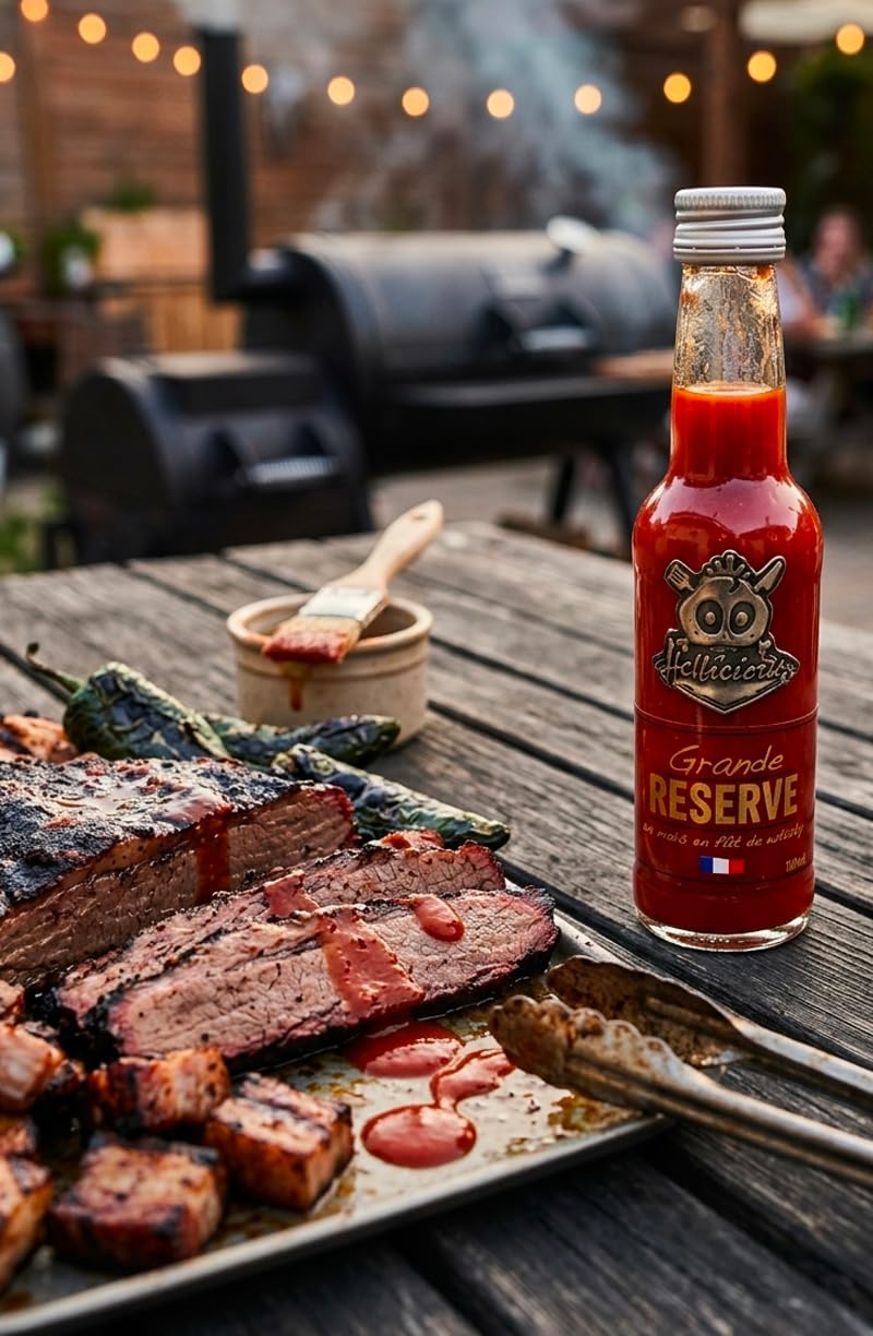 hellicious-grande-r-serve-24-mois-sauce-piquante-habanero-ferment-e-en-f-t-de-wh image 4