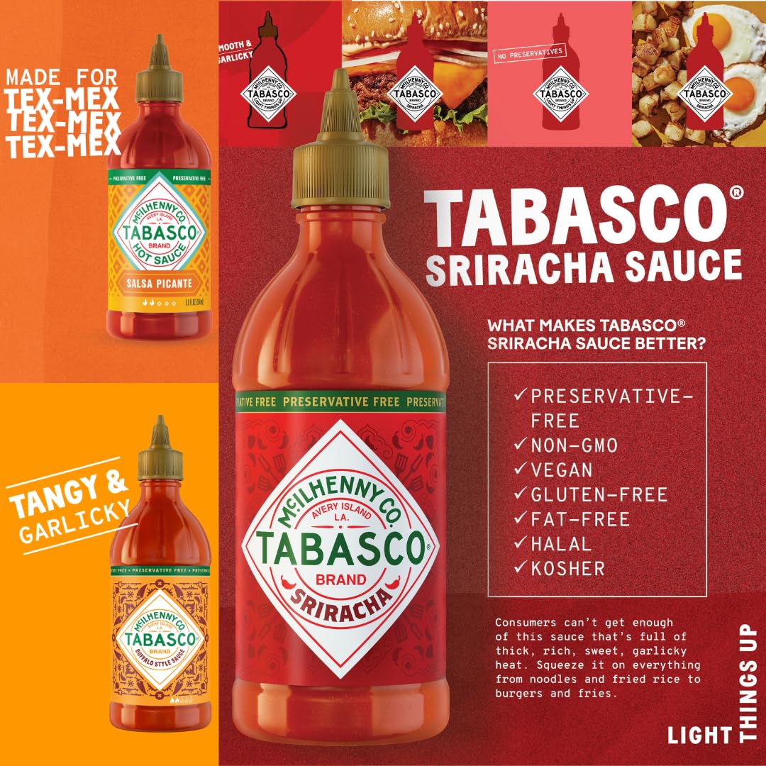 tabasco-coffret-squeeze-3-x-256-ml-sriracha-buffalo-salsa-picante image 6