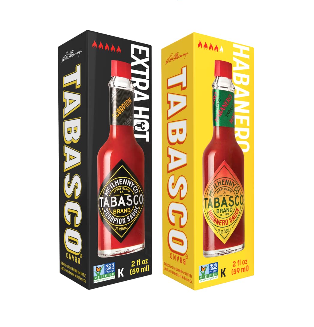 tabasco-duo-intense-2-x-60-ml-scorpion-habanero-sauce-piquante image 1