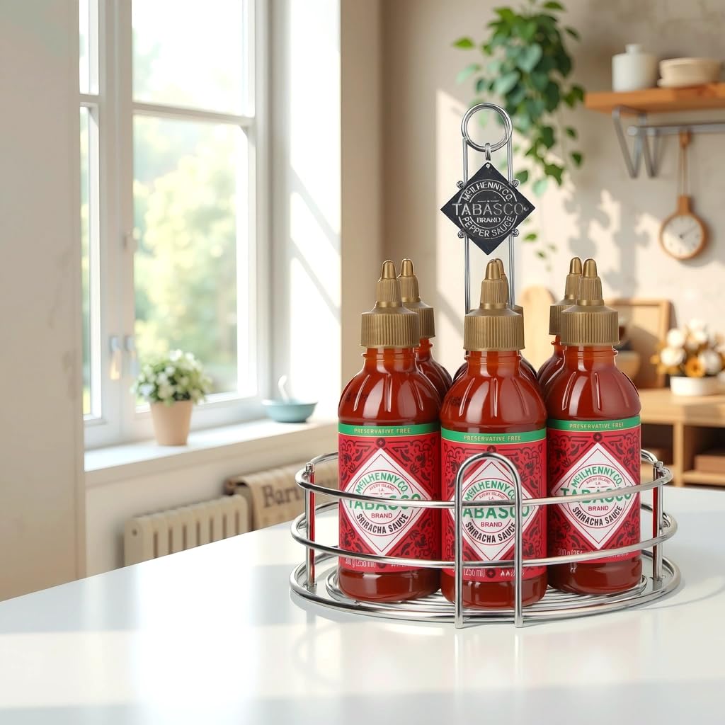 tabasco-sriracha-caddy-6-set-de-6-bouteilles-squeeze-de-sauce-sriracha-tabasco-2 image 4