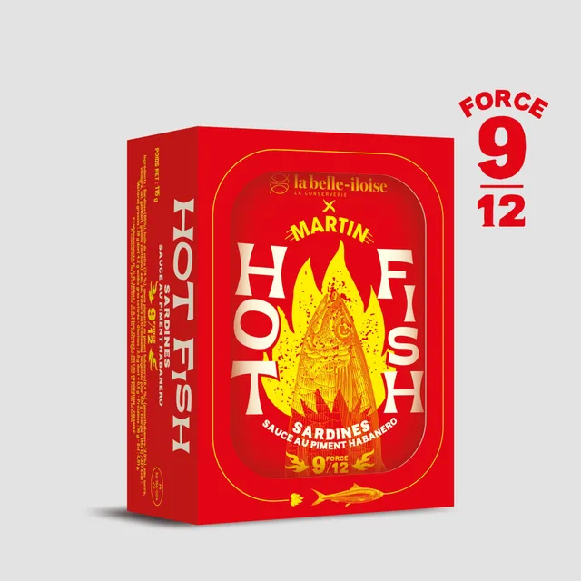 maison-martin-hot-fish-coffret-sauce-piquante-sardine-habanero-rouge image 1