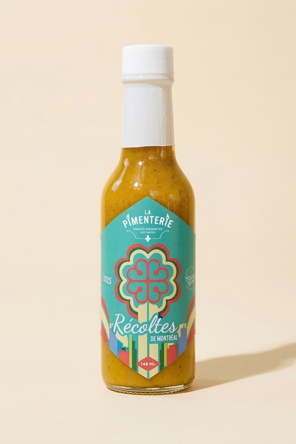la-pimenterie-r-coltes-de-montr-al-sauce-piquante-artisanale-scotch-bonnet-ginge image 1