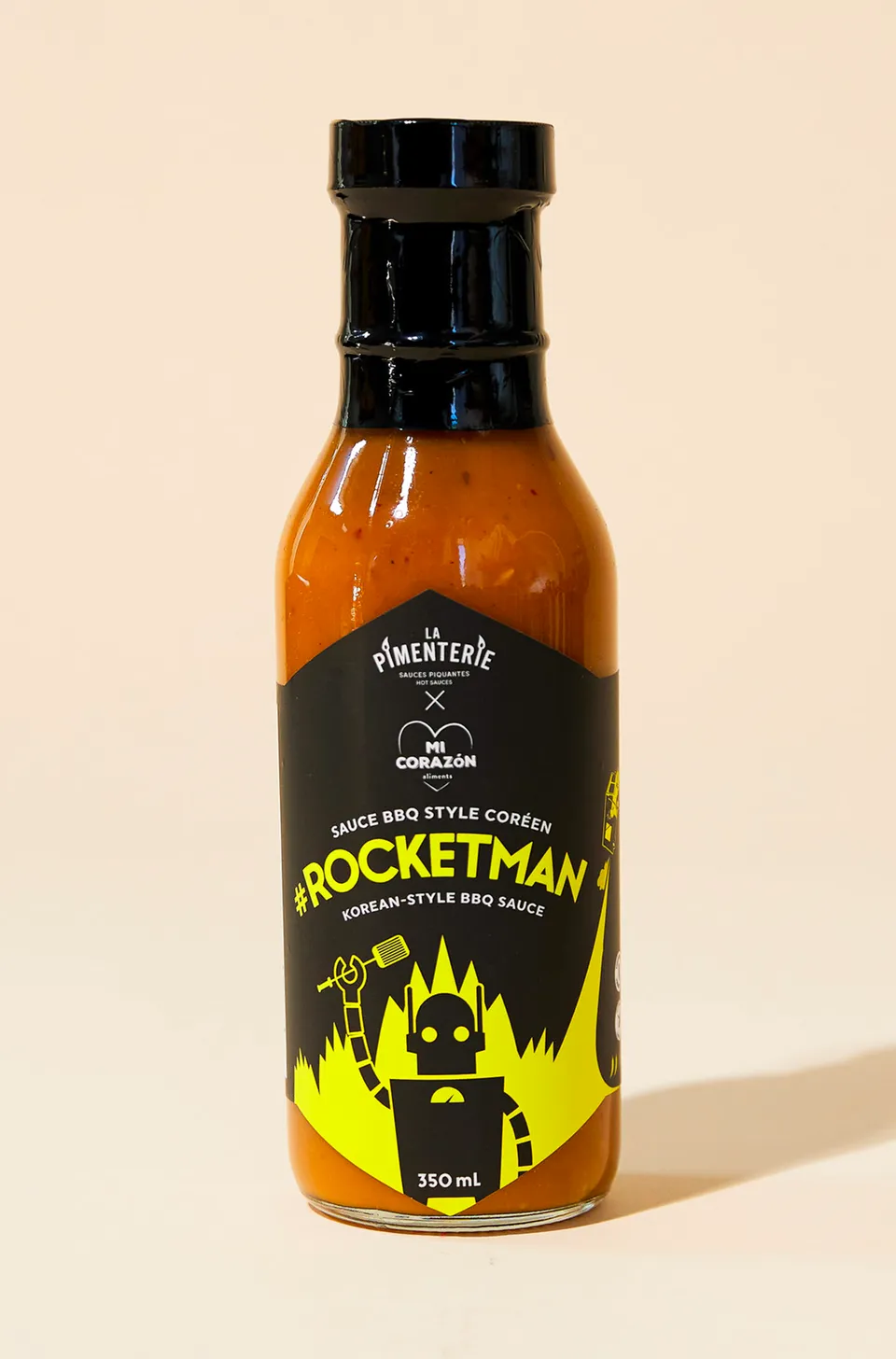 la-pimenterie-rocketman-sauce-piquante-cor-enne-gochugaru-gingembre-et-s-same image 1