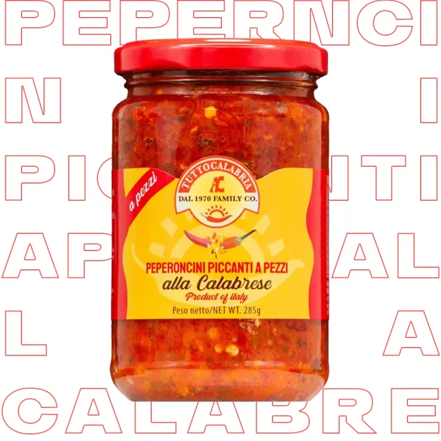 tuttocalabria-peperoncini-calabresi-a-pezzi-piccanti-condiment-calabrais image 1