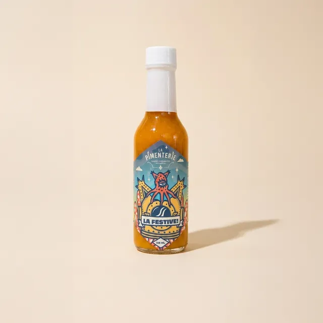 la-pimenterie-la-festive-dition-limit-e-sauce-piquante-scotch-bonnet-hydromel-et image 1