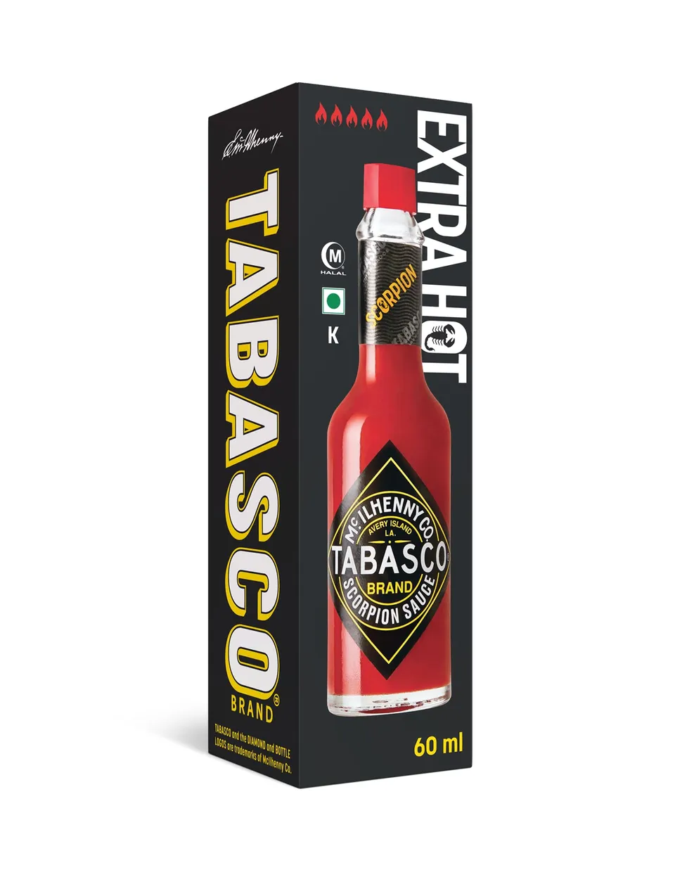 tabasco-scorpion-sauce-sauce-piquante-extra-forte-60-ml image 1