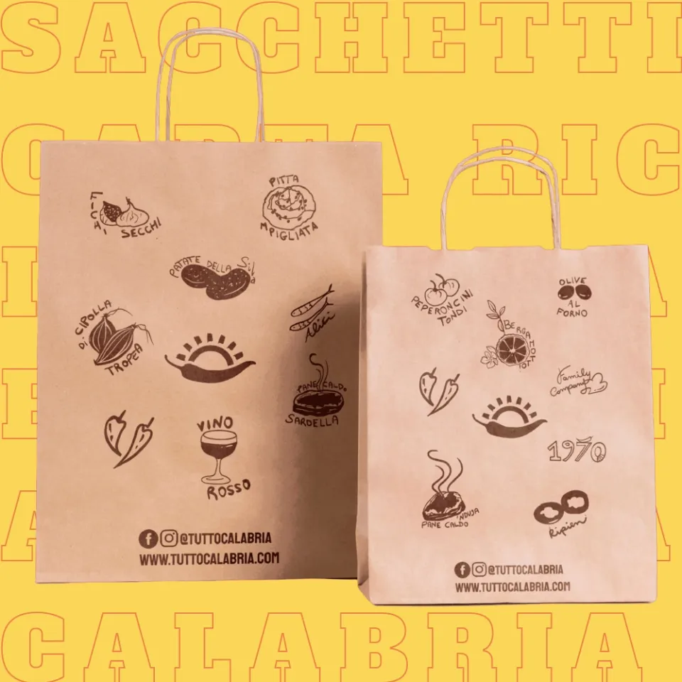 tuttocalabria-sacchetti-in-carta-riciclata-sachets-cadeau-papier-recycl image 1