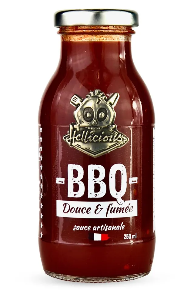 hellicious-sauce-bbq-douce-fum-e-au-chipotle-sauce-barbecue-artisanale-fran-aise image 1