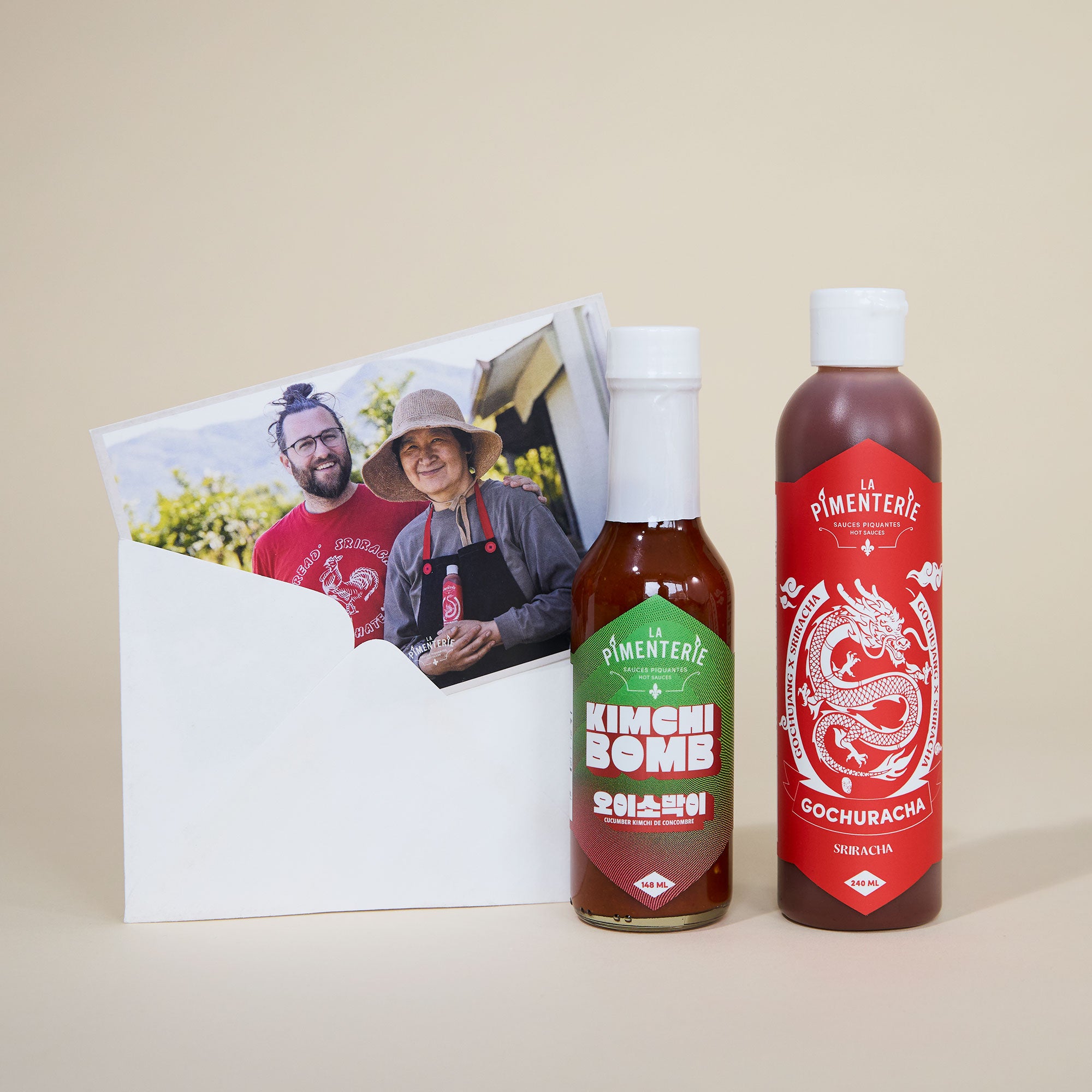 la-pimenterie-duo-kimchi-bomb-x-gochuracha-lot-2-sauces-cor-ennes-ferment-es image 2