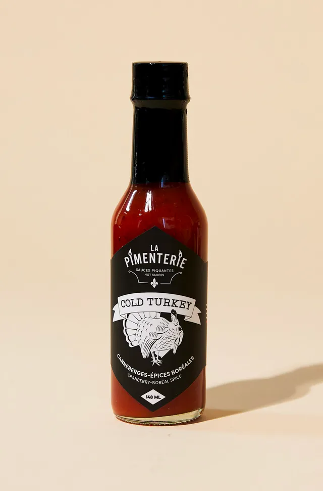 la-pimenterie-cold-turkey-sauce-bor-ale-canneberge-et-jalape-o-rouge image 1