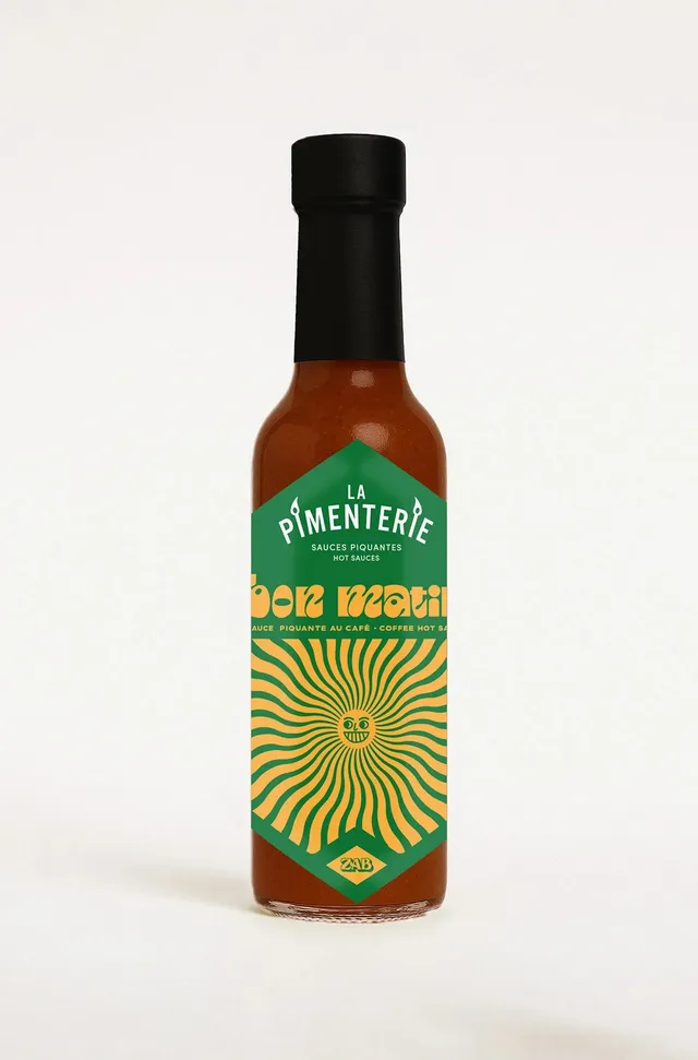 la-pimenterie-bon-matin-sauce-piquante-caf-habanero image 1