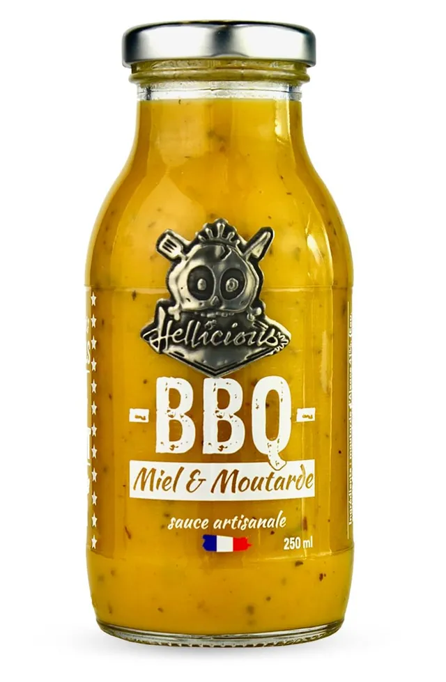 hellicious-sauce-bbq-miel-moutarde-sauce-artisanale-fran-aise image 1