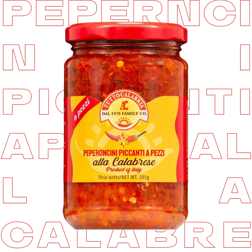 tuttocalabria-peperoncini-calabresi-a-pezzi-piccanti-condiment-calabrais image 1