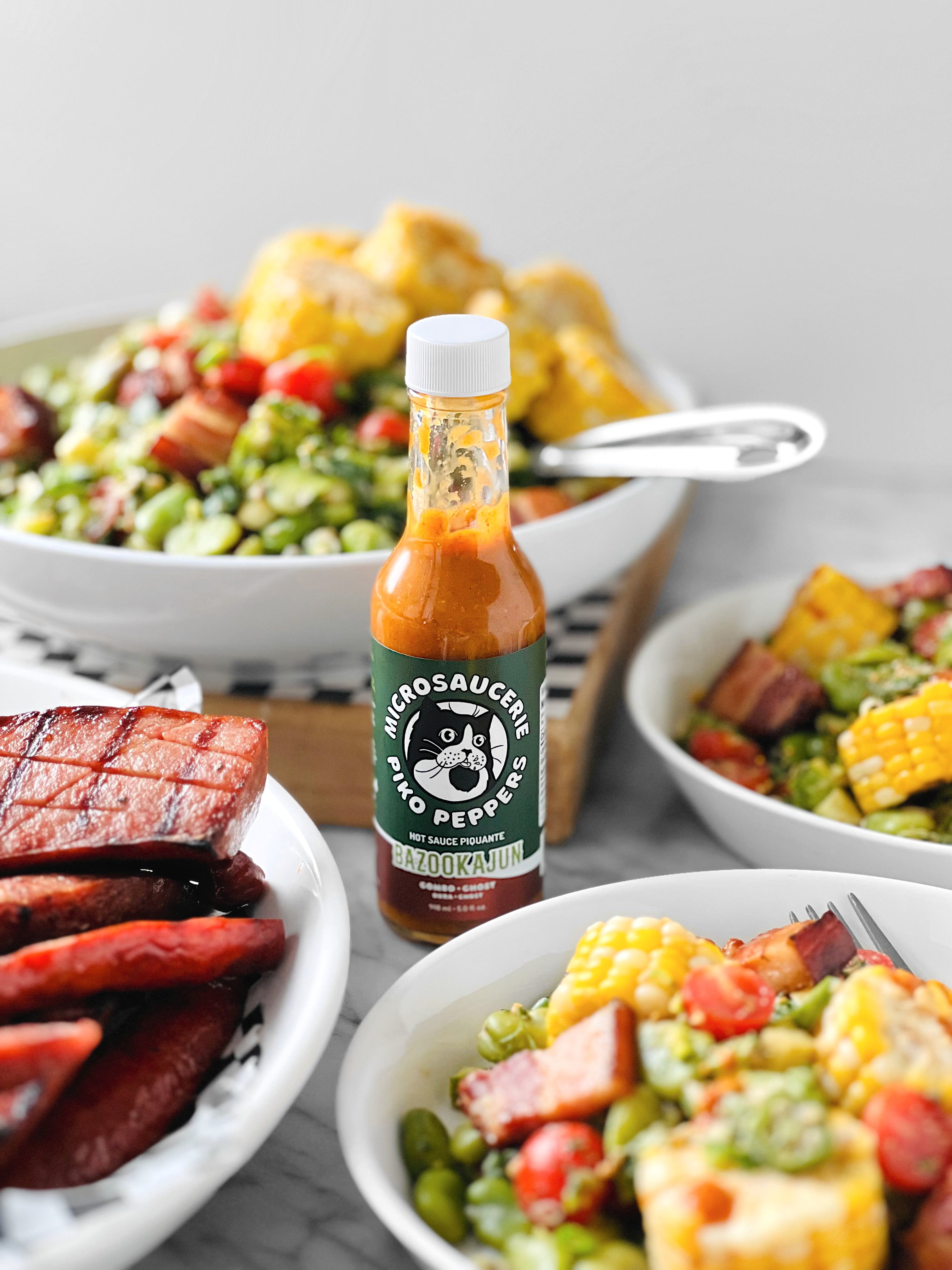 piko-peppers-bazookajun-sauce-piquante-cajun-ghost-pepper image 4