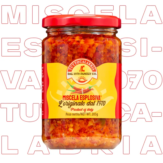 tuttocalabria-miscela-esplosiva-285g-condiment-piment-et-l-gumes-calabrais image 1