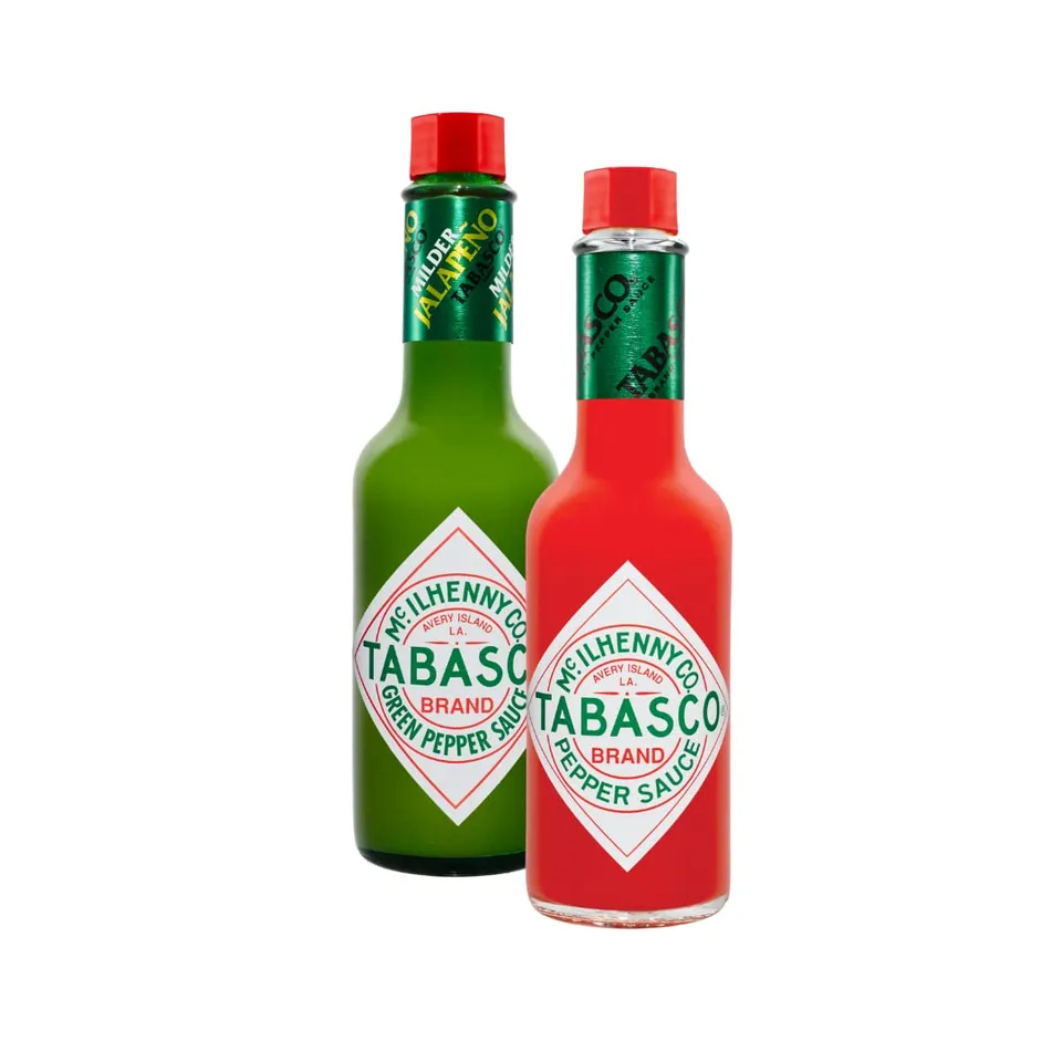tabasco-duo-pack-original-red-green-jalape-o-2-x-148ml-sauces-en-verre image 1