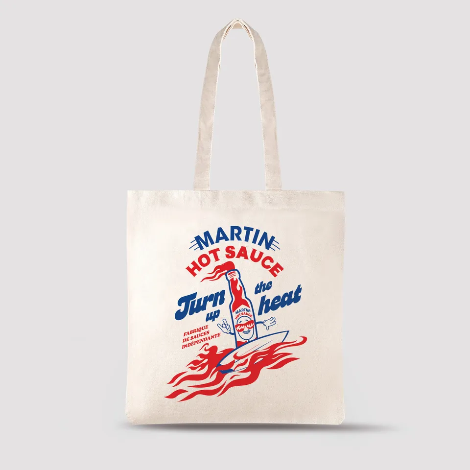 maison-martin-tote-bag-hot-sauce-sac-coton-bio-180g-m2 image 1