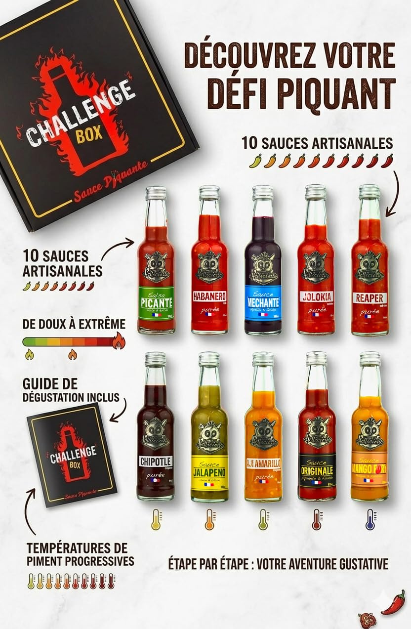hellicious-challenge-box-coffret-de-10-sauces-piquantes-artisanales-fran-aises-d image 5