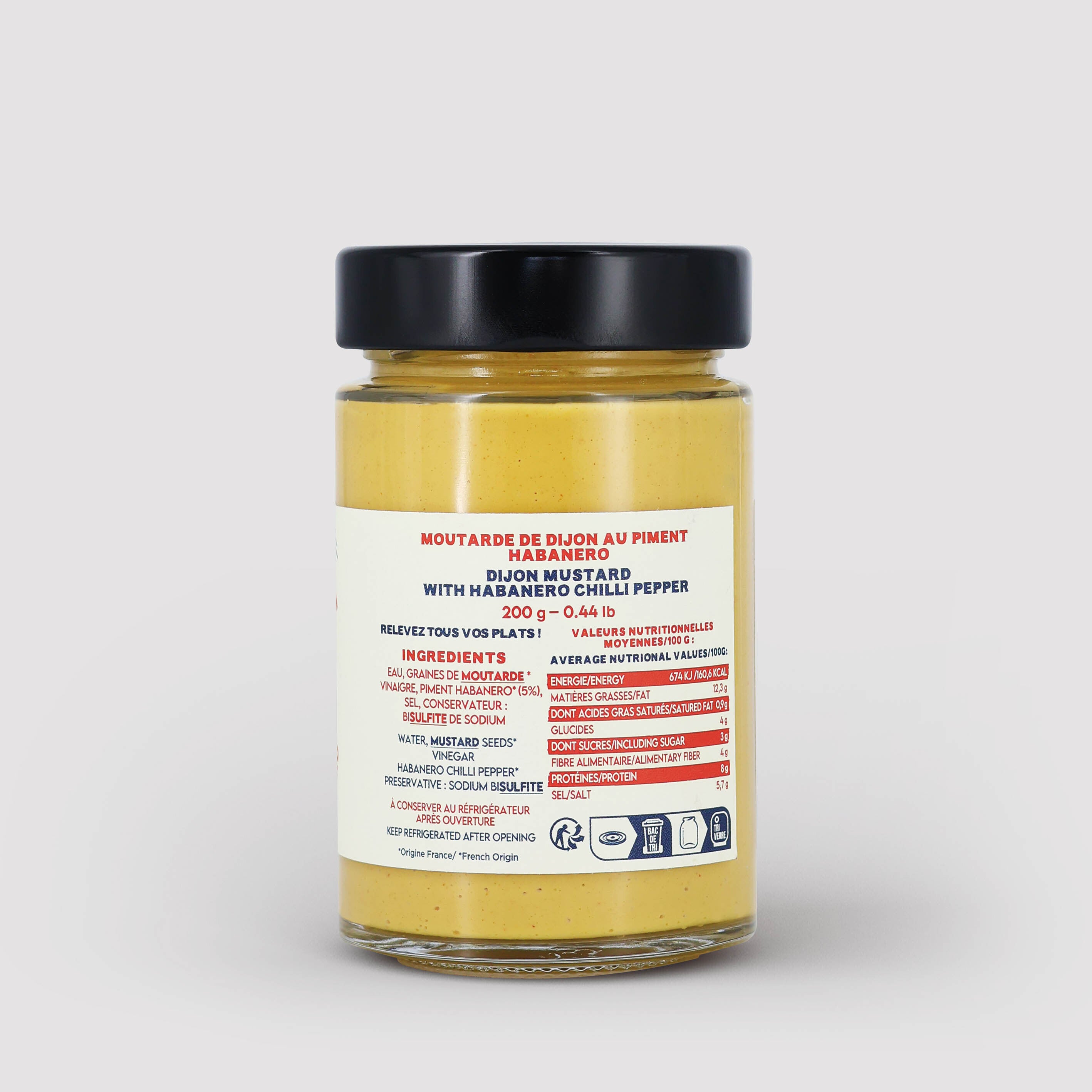 maison-martin-moutarde-au-piment-habanero-pot-classique image 3